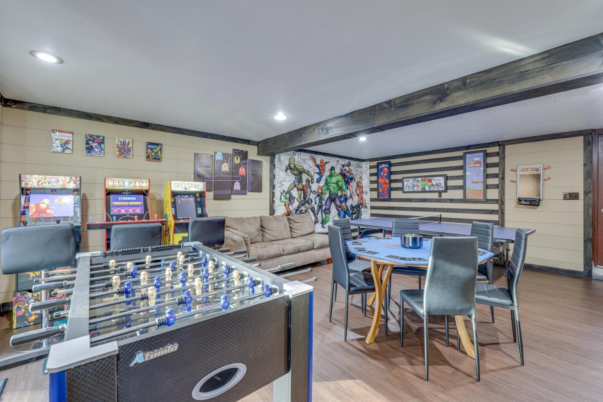 Bear Haven Cabin - Lake, Ac, Pool With Game Room! Сasa de vacaciones Gouldsboro